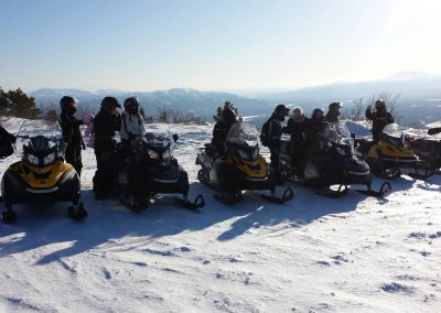 Yukon Snowmobile trip