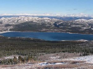 fish lake yukon hiking tour