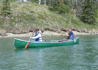 Selbst geführt Kanutour auf dem Yukon River