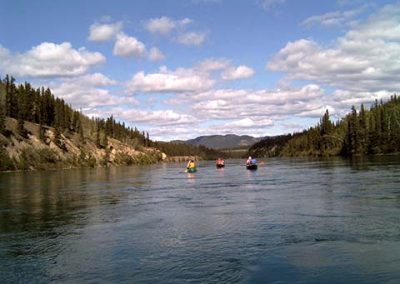 Historische Yukon River Kanutour